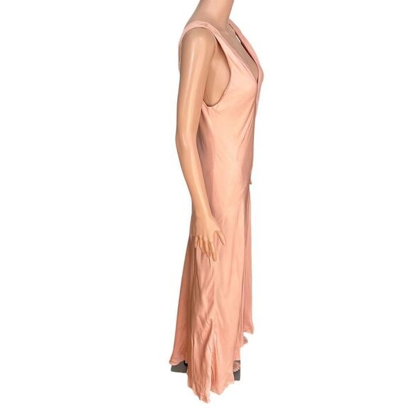 Frame Savannah Sleeveless Maxi Dress Pink Clay size M - Picture 7 of 13